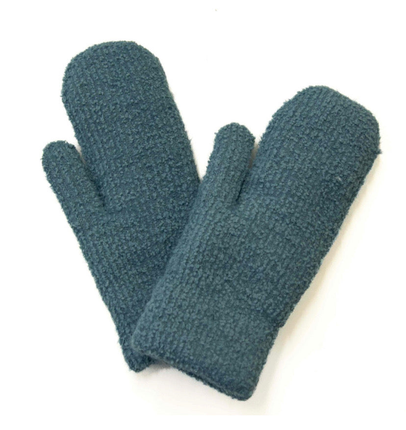 Cozy Ribbed Mittens